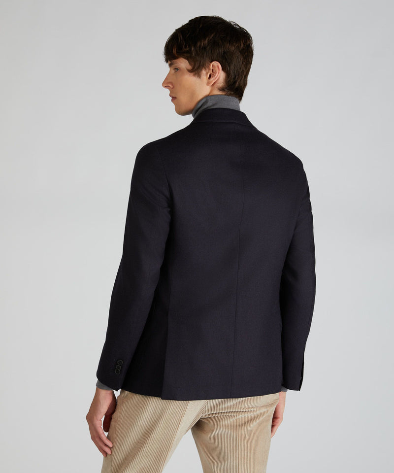 Slowear Giacca slim fit in flanella Ritorno libero