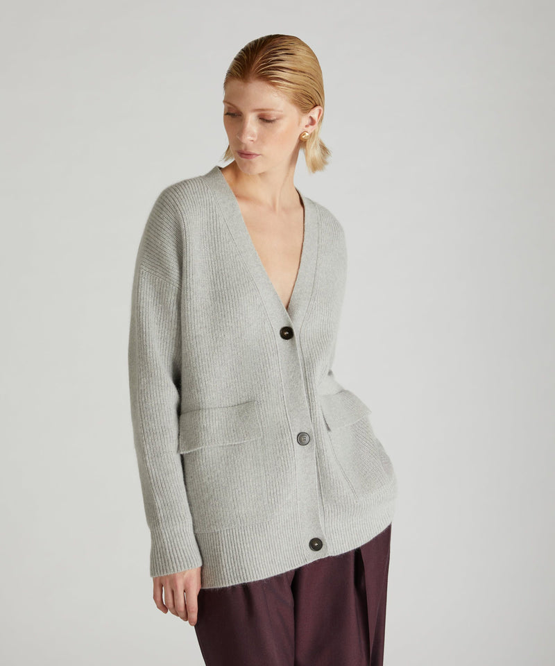 Slowear Cardigan over in lana e Angora Qualità Garantita