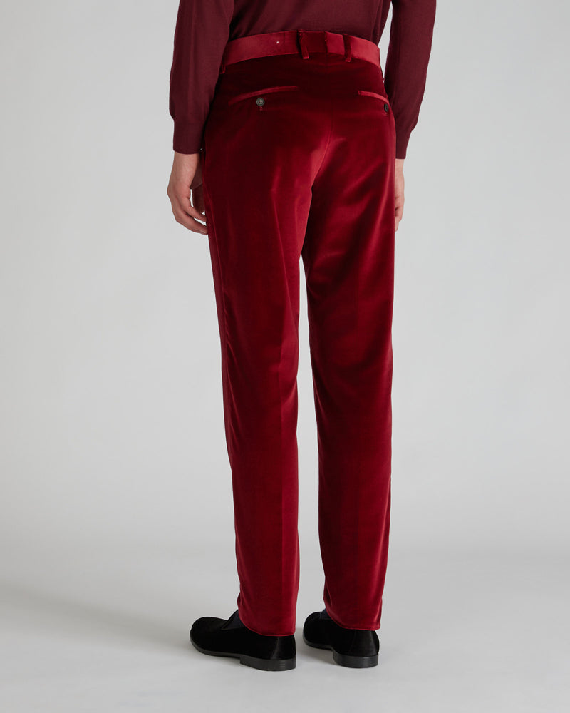 Slowear Pantalone tapered fit in velluto Novità