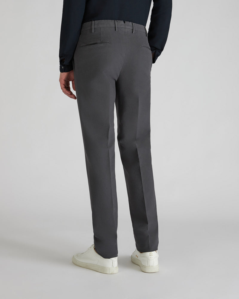 Slowear Pantalone slim fit in doeskin In Linea