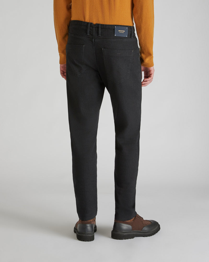 Slowear Pantalone sartoriale in denim stretch Nuovo