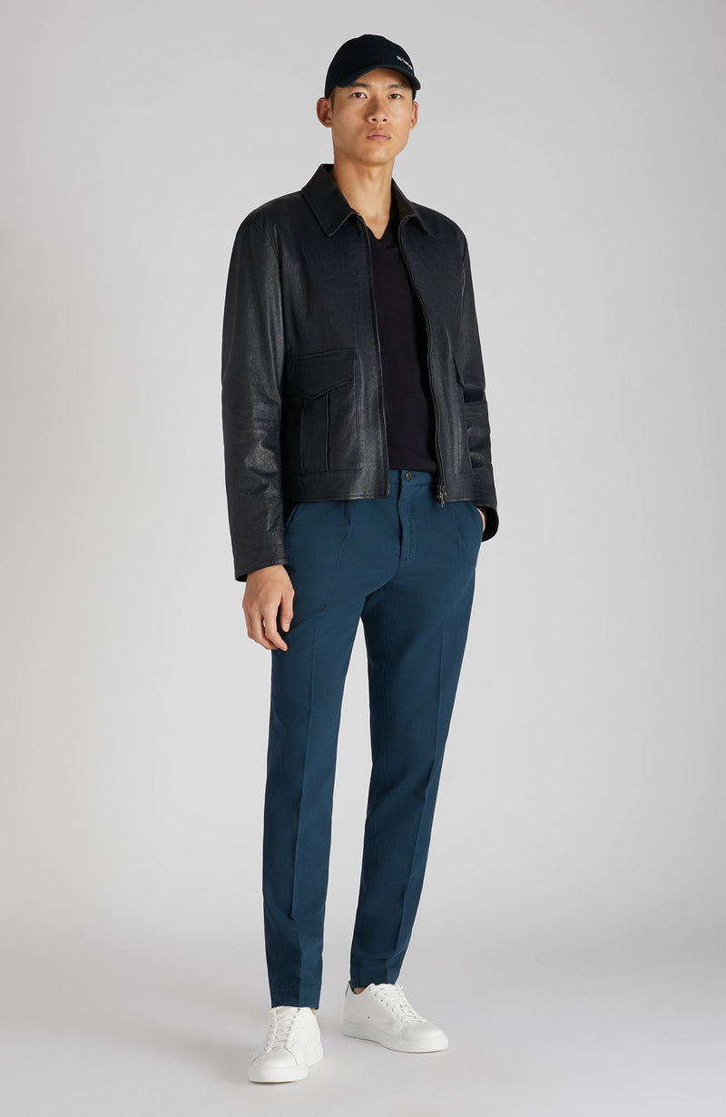 Slowear Maglia scollo a V slim fit in Flexwool certificato Spedizione Gratuita