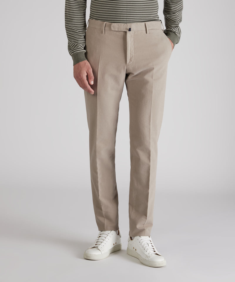 Slowear Pantalone slim fit in doeskin Qualità Garantita