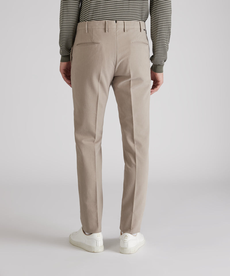 Slowear Pantalone slim fit in doeskin Qualità Garantita