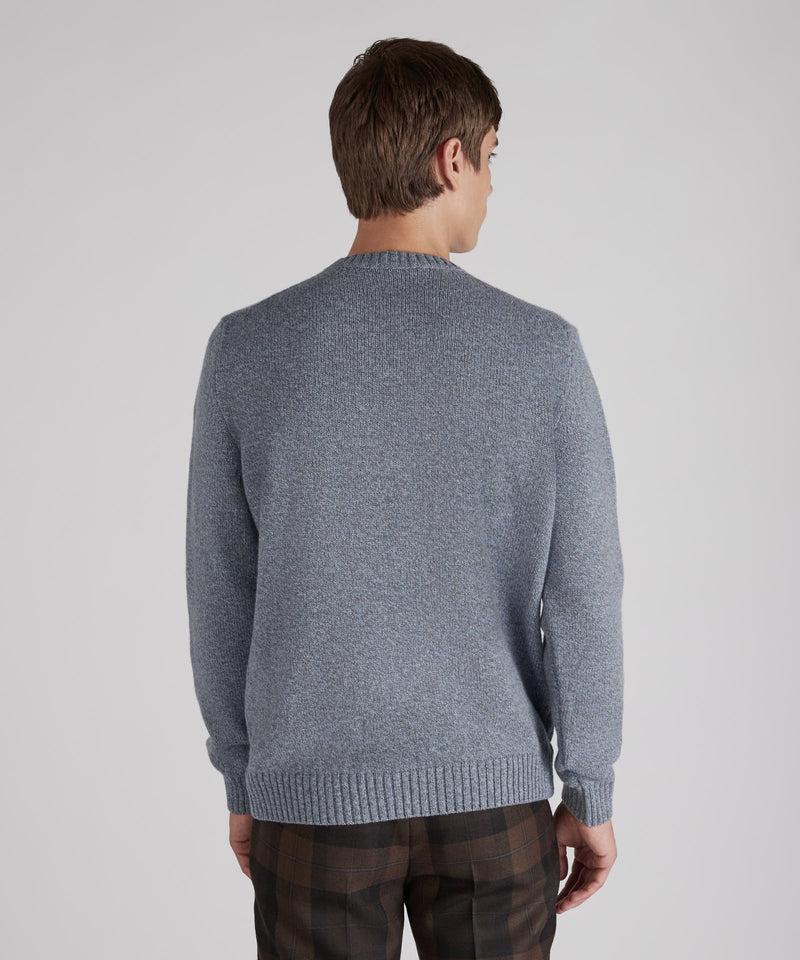 Slowear Girocollo slim fit in lana Geelong Offerta esclusiva