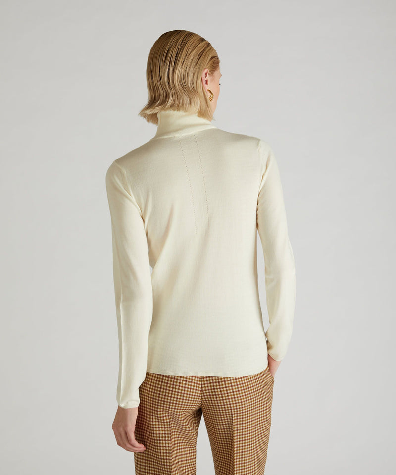 Slowear Dolcevita slim fit in Flexwool certificato Economico