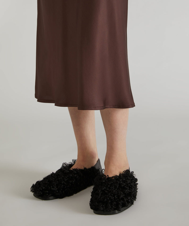 Slowear Gonna in raso di viscosa Saldi Di Fabbrica