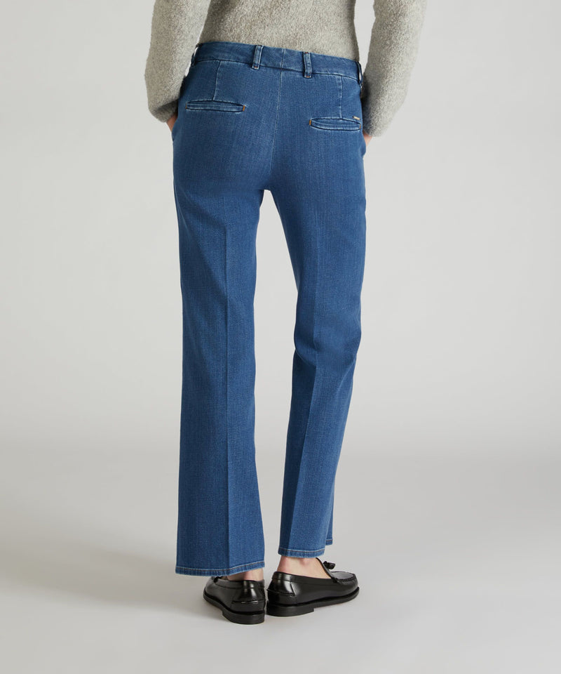 Slowear Pantalone slim fit in denim Negozio