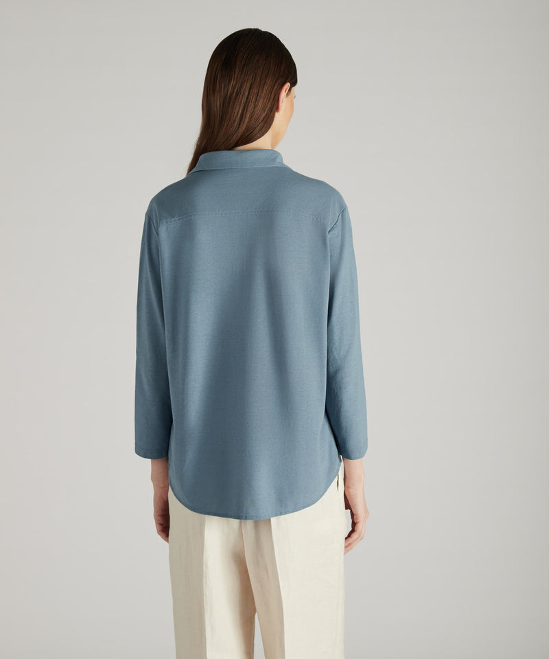 Slowear Polo regular fit in IceCotton organico Italia