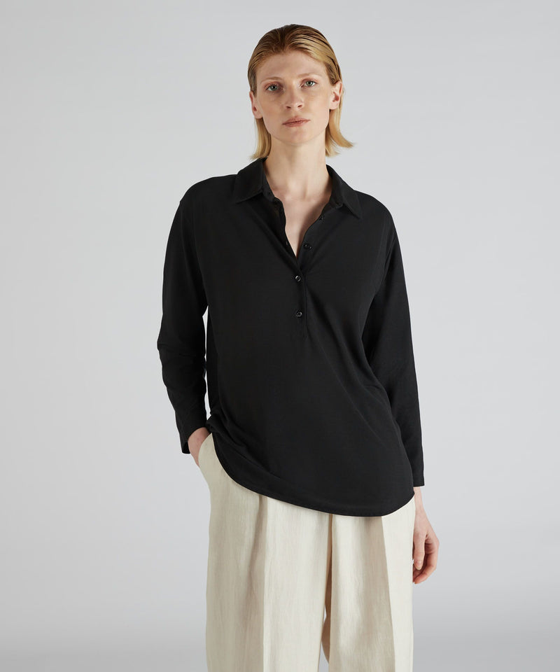 Slowear Polo regular fit in IceCotton organico In Linea
