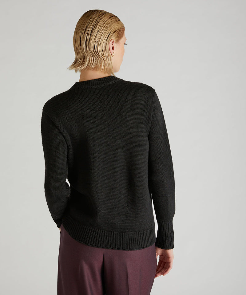 Slowear Girocollo regular fit in lana merinos certificata Qualità