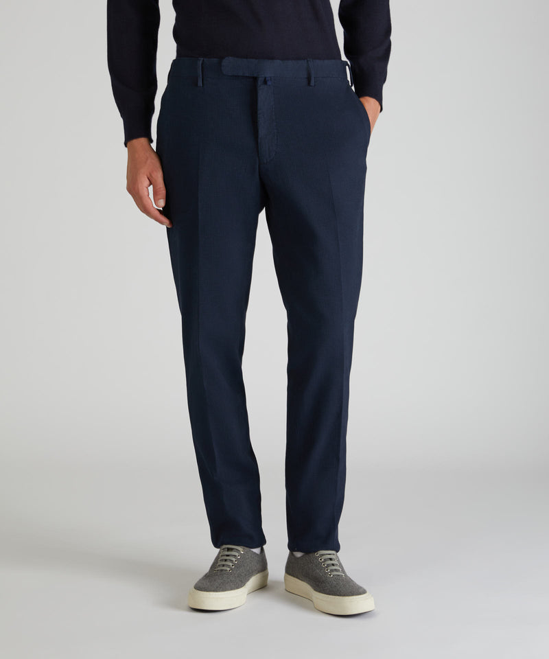 Slowear Pantalone slim fit in cotone Ultimo giorno
