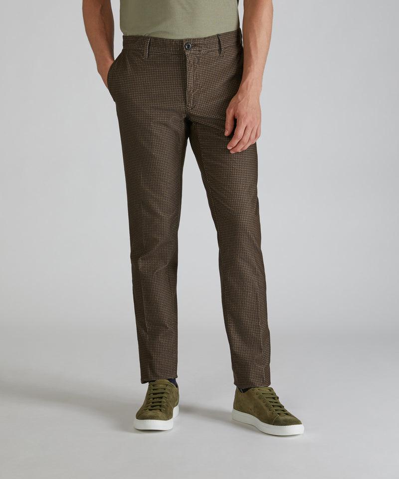 Slowear Pantalone slim fit in fustagno di cotone Sottocosto