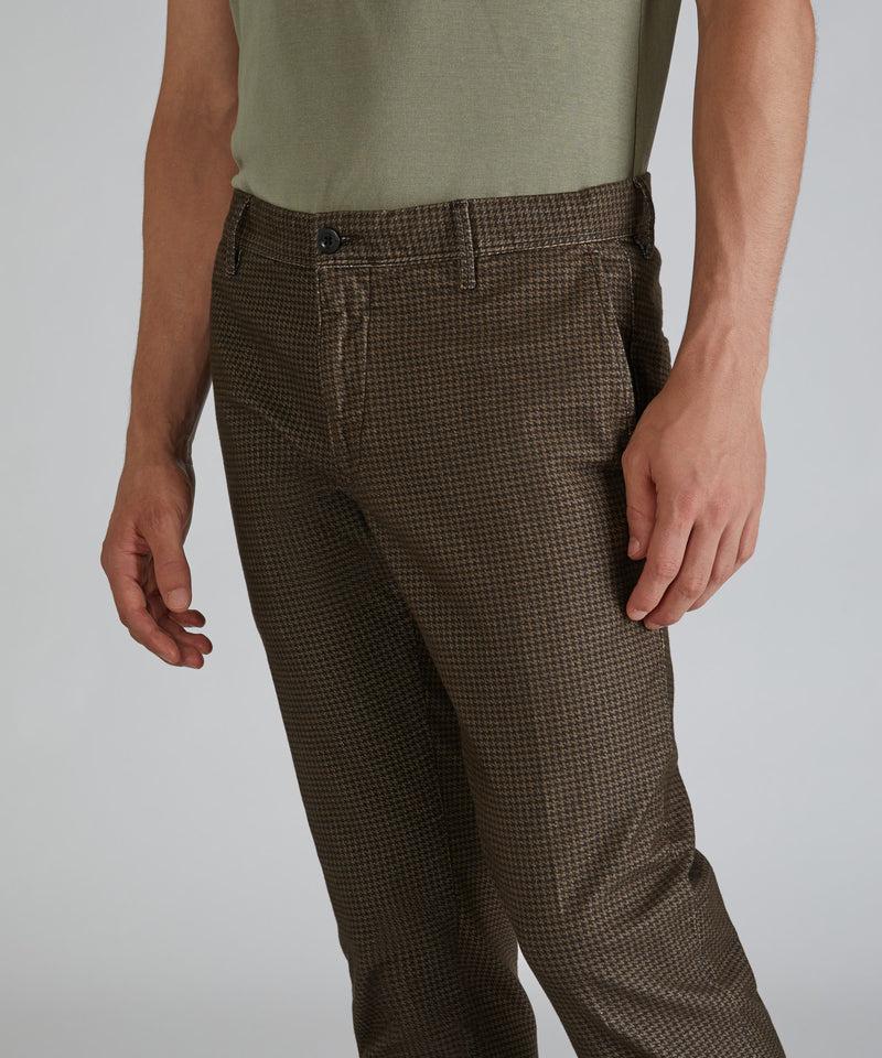 Slowear Pantalone slim fit in fustagno di cotone Sottocosto