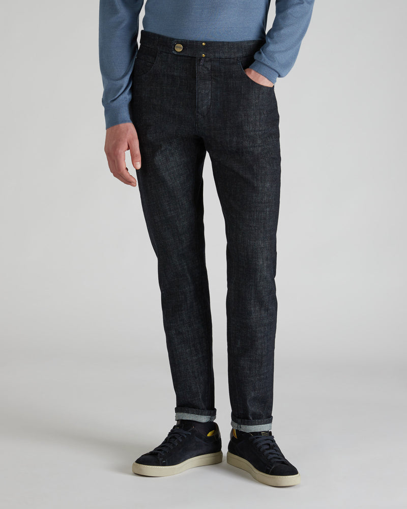 Slowear Pantalone sartoriale in denim stretch Convenienza