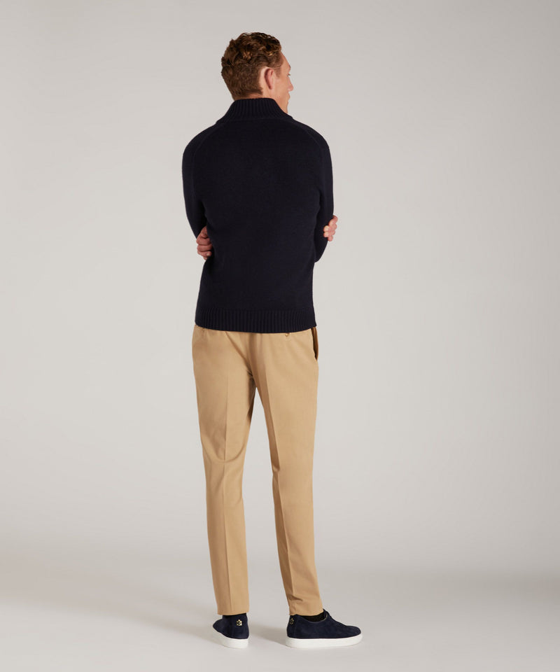 Slowear Pantalone tapered fit in tricocell certificato Presa