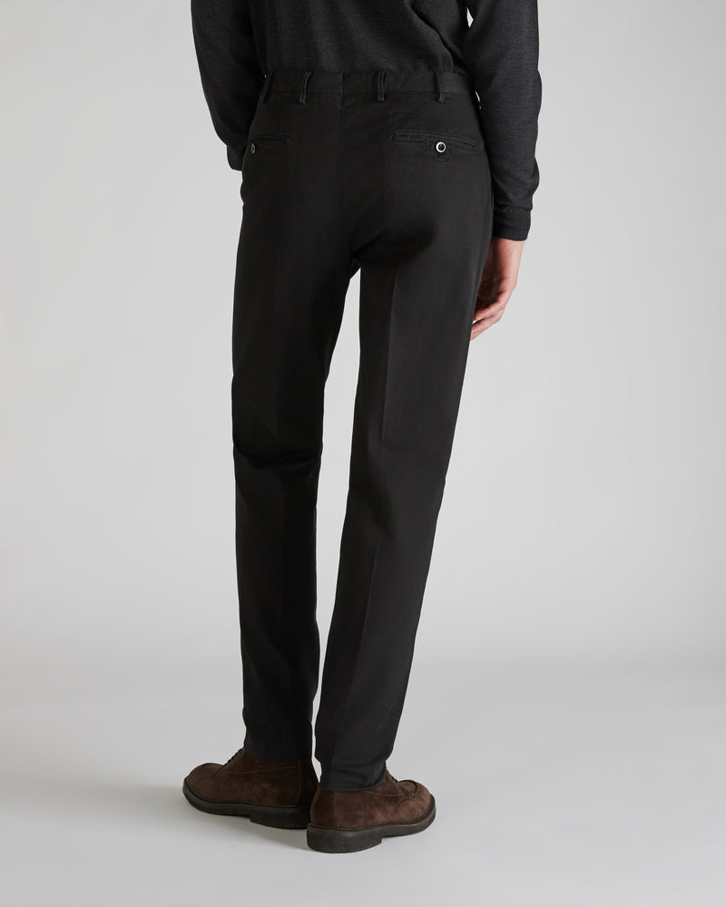 Slowear Pantalone tapered fit in tricocell certificato Sconto