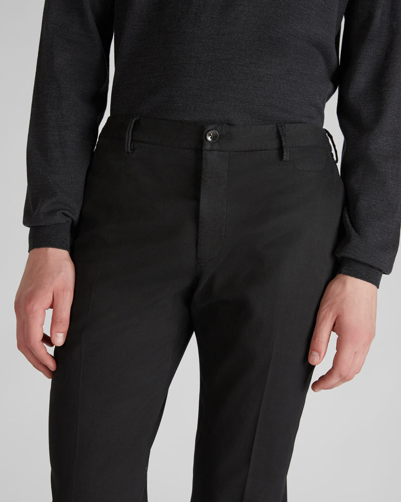 Slowear Pantalone tapered fit in tricocell certificato Sconto