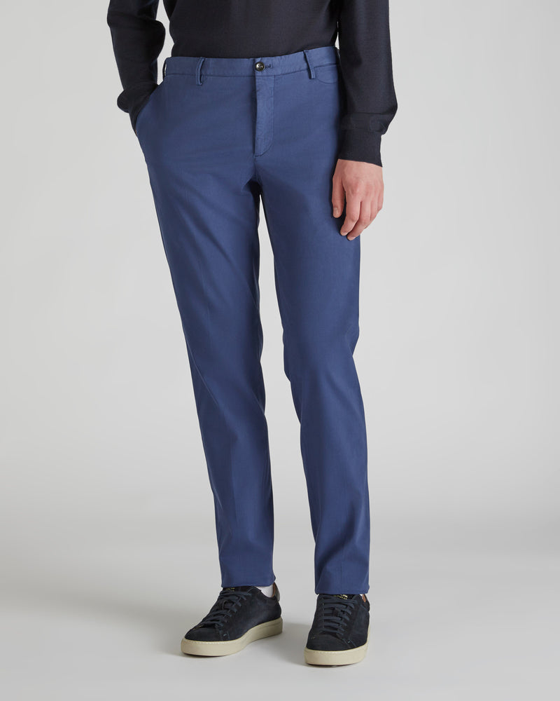 Slowear Pantalone tapered fit in tricocell certificato Outlet