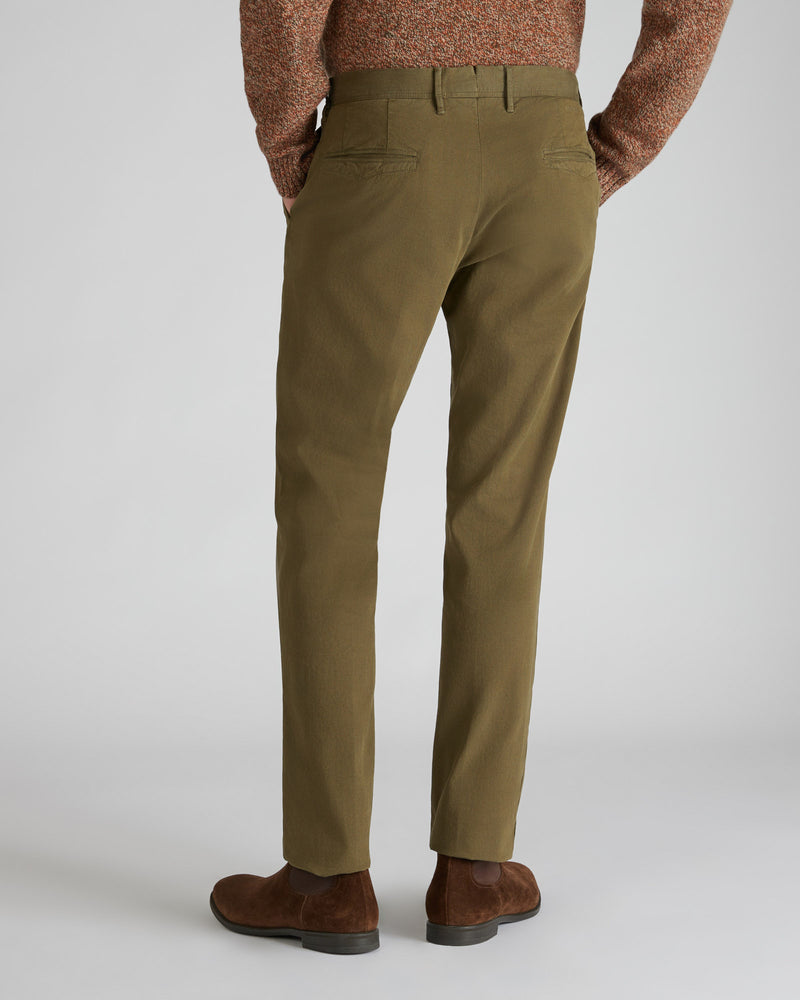Slowear Pantalone slim fit in cotone stretch In Vendita