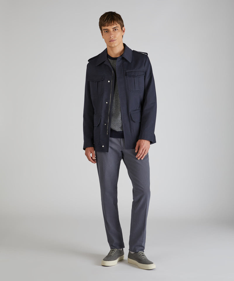 Slowear Pantalone slim fit in cotone stretch Saldi