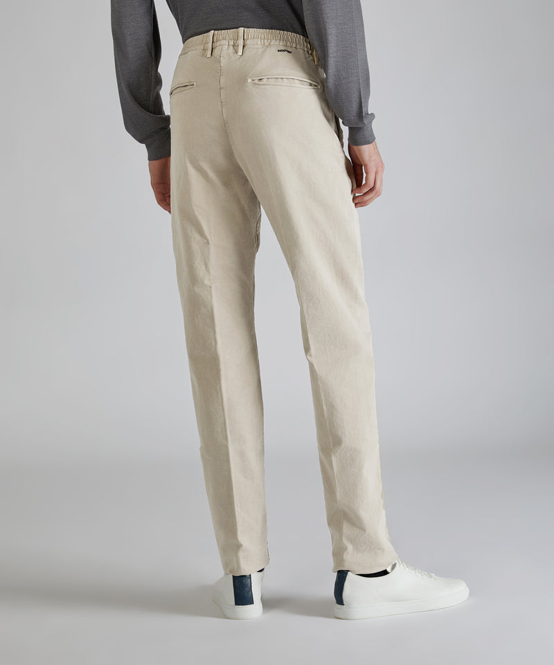Slowear Pantalone slim fit in satin di cotone I Più Venduti