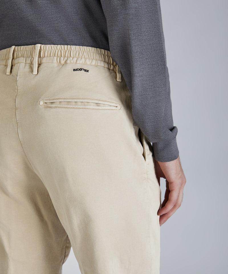 Slowear Pantalone slim fit in satin di cotone I Più Venduti