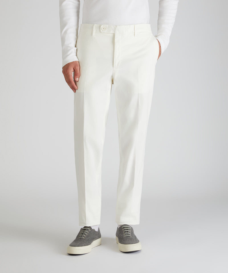Slowear Pantalone tapered fit in cotone e lyocell Moda