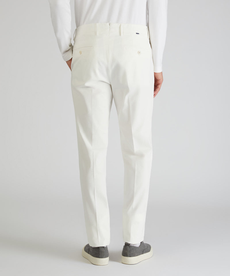 Slowear Pantalone tapered fit in cotone e lyocell Moda