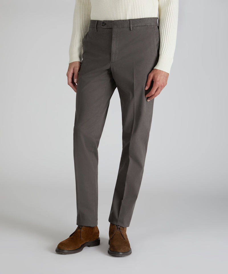 Slowear Pantalone tapered fit in cotone e lyocell 2025