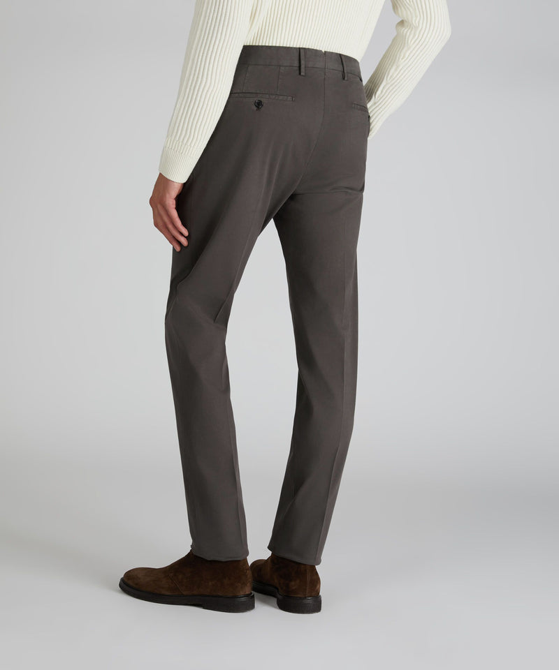 Slowear Pantalone tapered fit in cotone e lyocell 2025