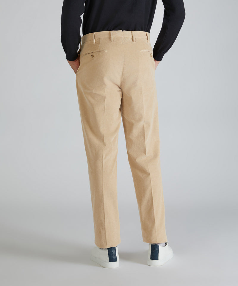 Slowear Pantalone regular fit in velluto Nuovo