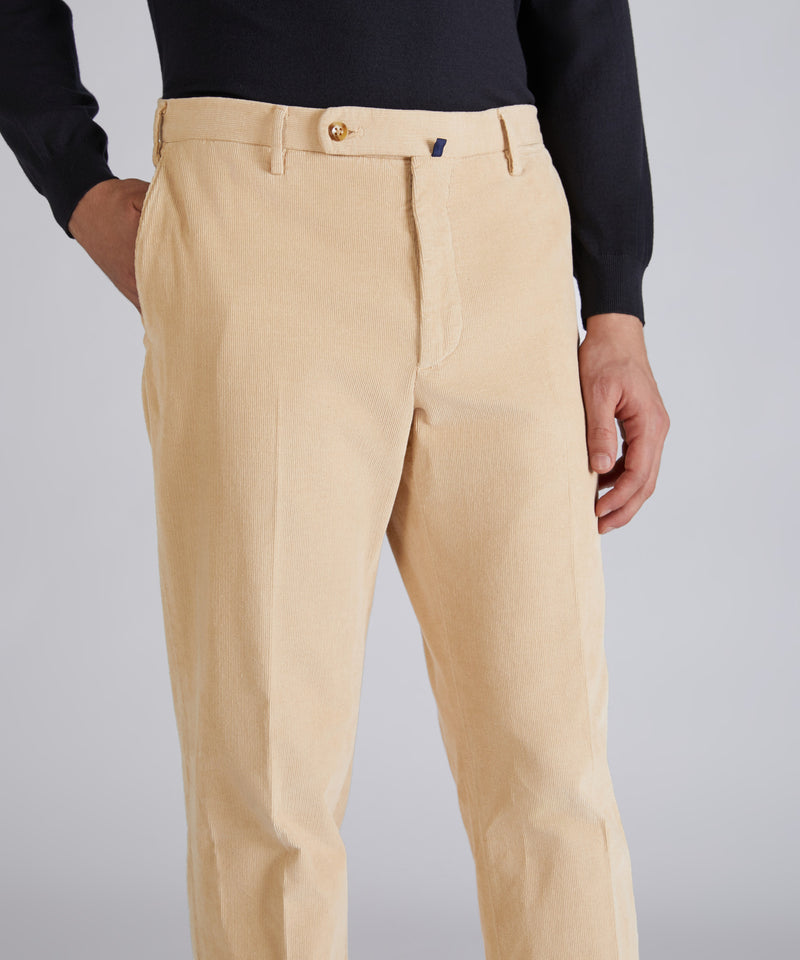 Slowear Pantalone regular fit in velluto Nuovo
