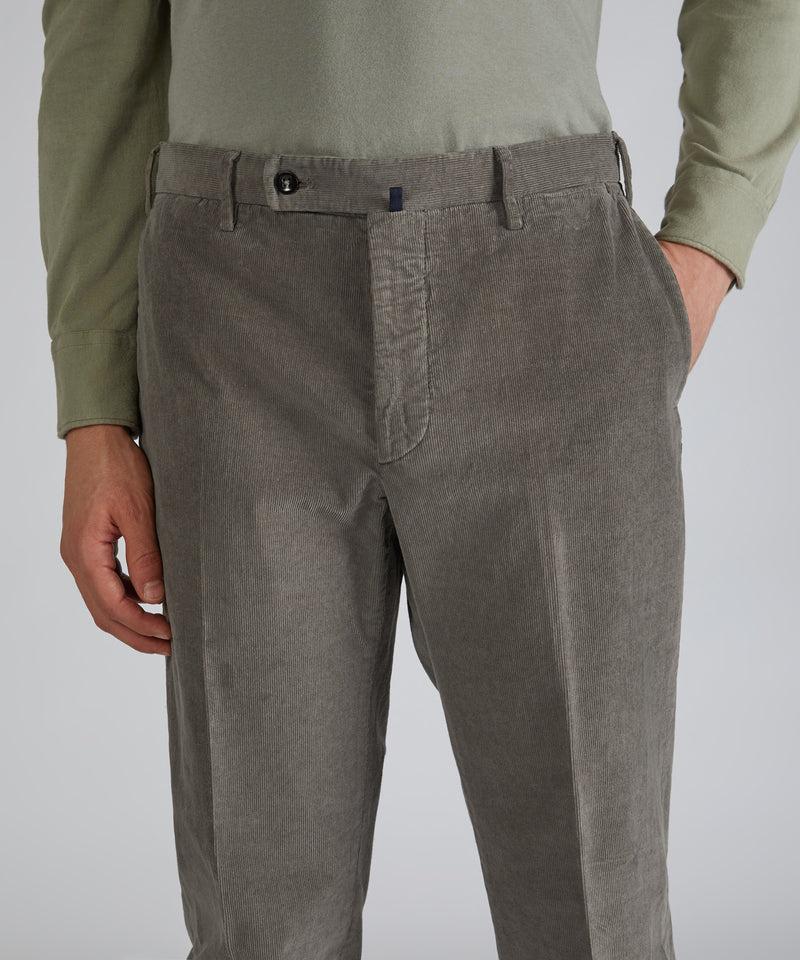 Slowear Pantalone regular fit in velluto Qualità