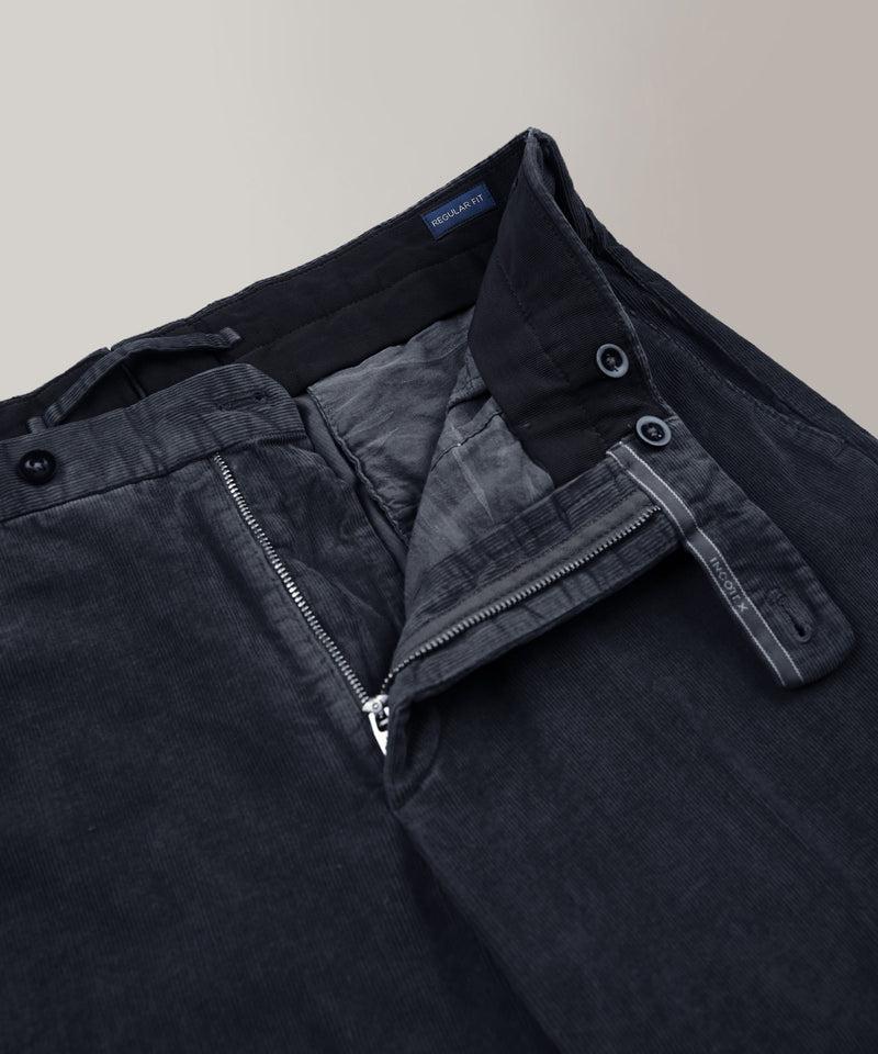 Slowear Pantalone regular fit in velluto 2025