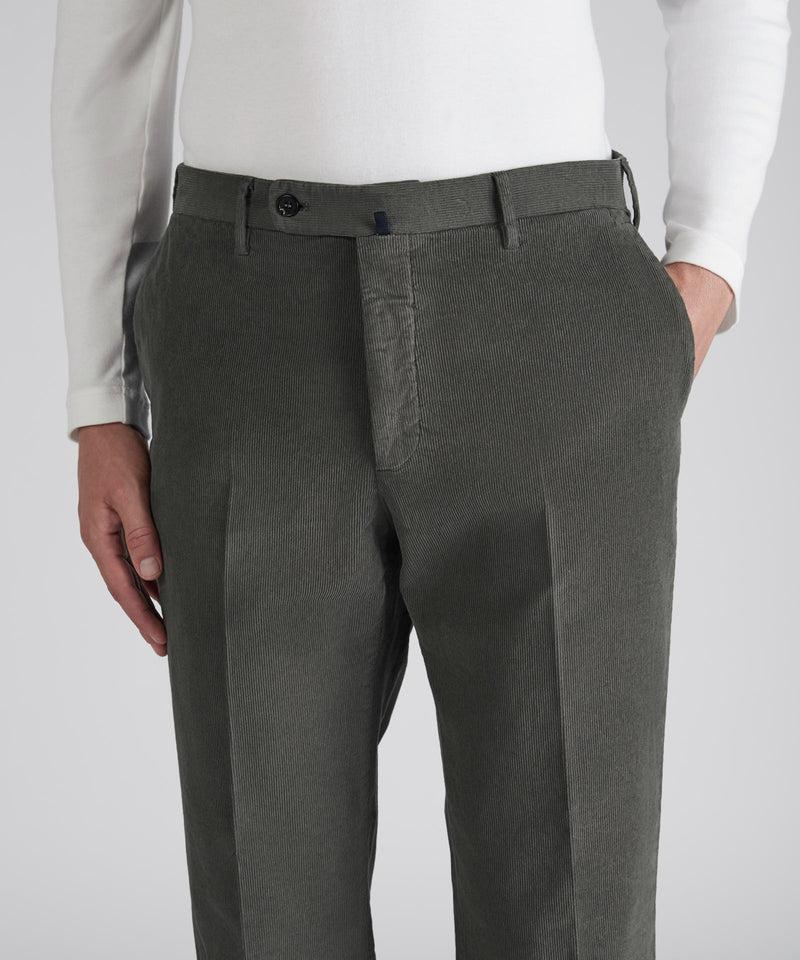 Slowear Pantalone regular fit in velluto a coste Nuovo