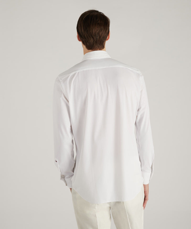 Slowear Camicia slim fit wash & wear in jersey tecnico Pezzi Unici