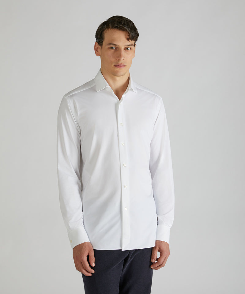 Slowear Camicia slim fit in tessuto tecnico Soddisfazione Garantita