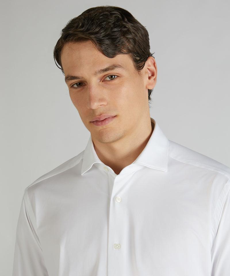 Slowear Camicia slim fit in tessuto tecnico Soddisfazione Garantita