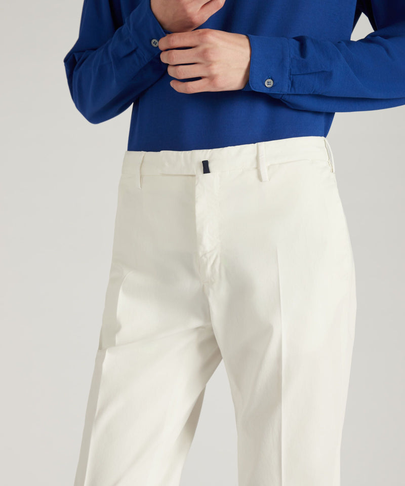 Slowear Pantalone slim fit in cotone certificato Royal Batavia Negozi Online