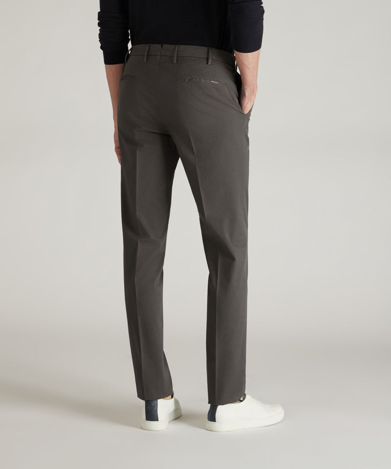 Slowear Pantalone slim fit in cotone certificato Royal Batavia Shopping Online
