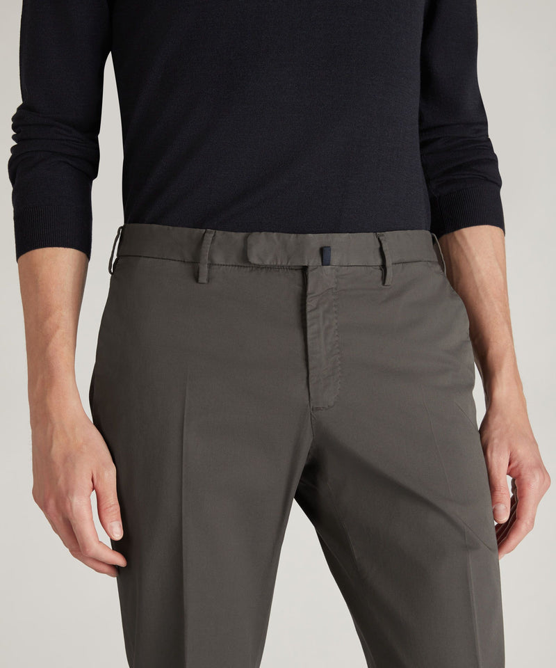 Slowear Pantalone slim fit in cotone certificato Royal Batavia Shopping Online