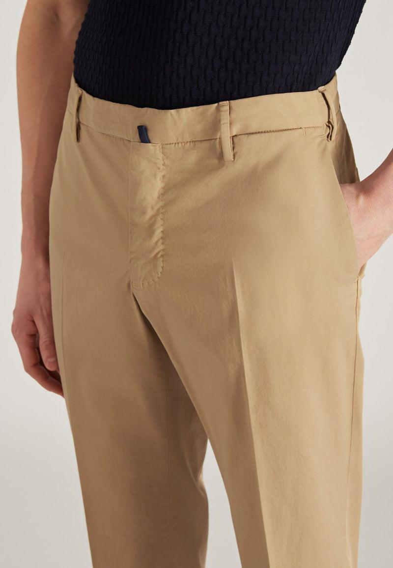 Slowear Pantalone slim fit in cotone certificato Royal Batavia Consegna Veloce