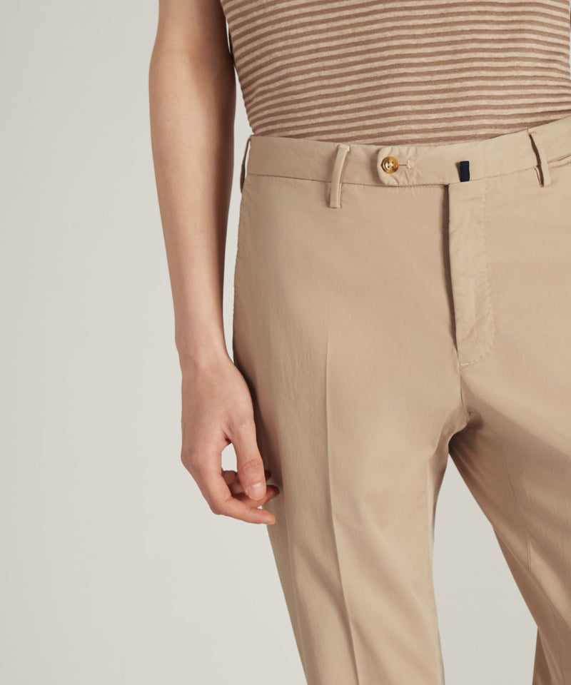 Slowear Pantalone slim fit in cotone certificato Royal Batavia Promozione Limitata