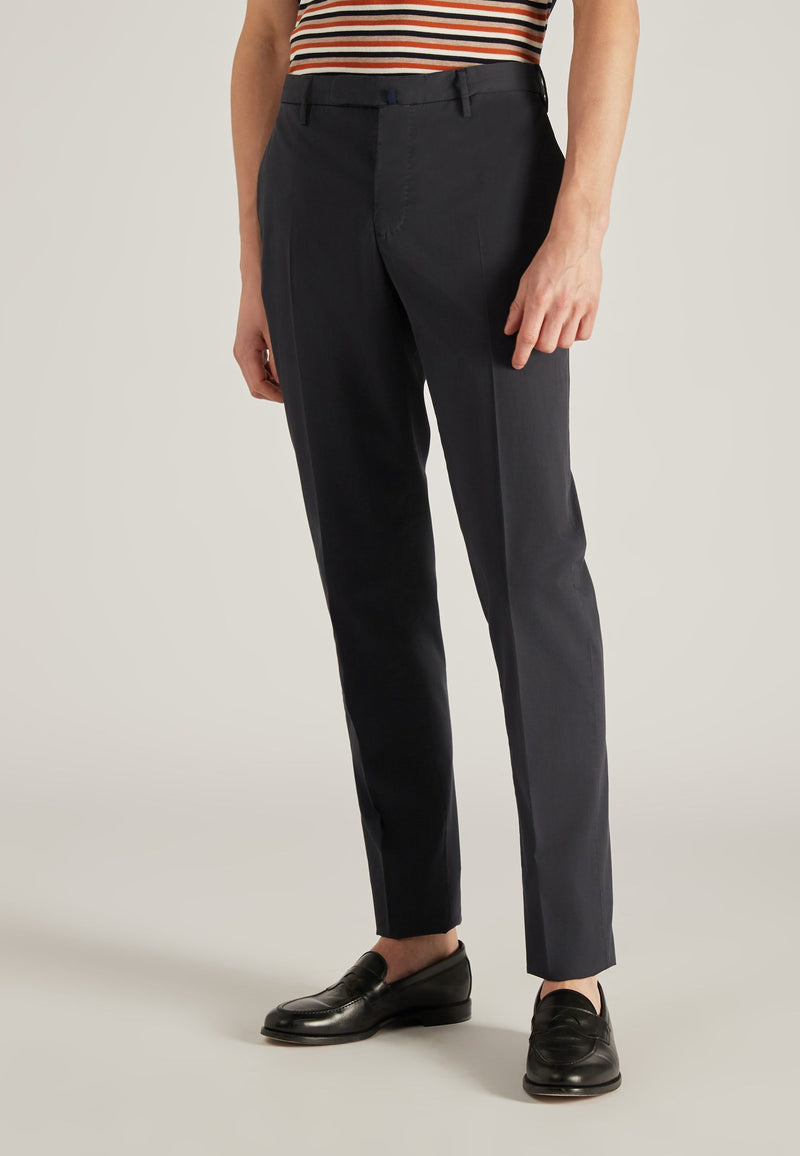 Slowear Pantalone slim fit in cotone certificato Royal Batavia Shopping Online