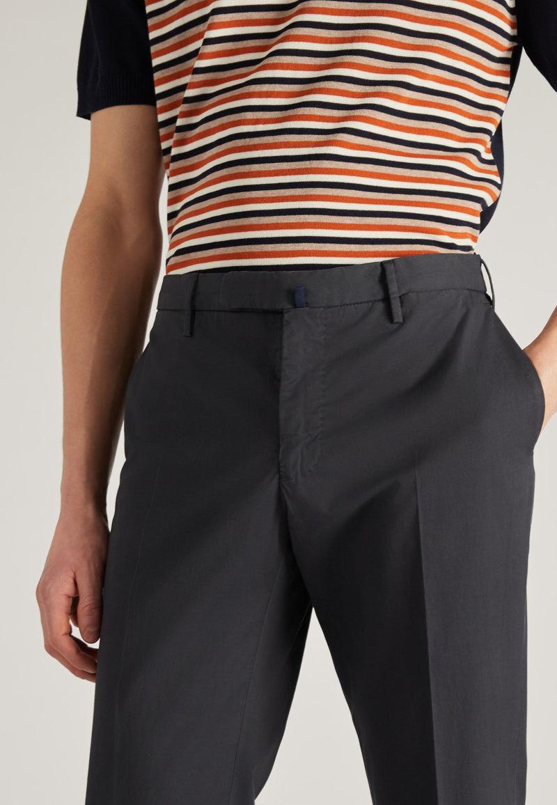 Slowear Pantalone slim fit in cotone certificato Royal Batavia Shopping Online