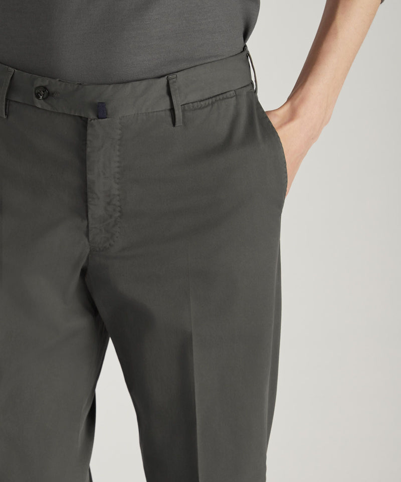 Slowear Pantalone regular fit in cotone certificato Royal Batavia Affare Del Giorno