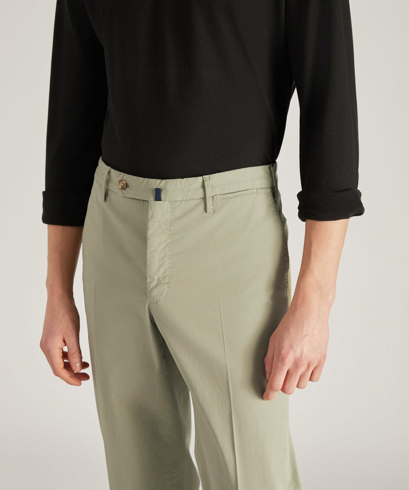 Slowear Pantalone regular fit in cotone certificato Royal Batavia Prezzo Ridotto