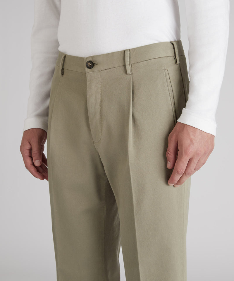 Slowear Pantalone tapered fit in cotone Novità