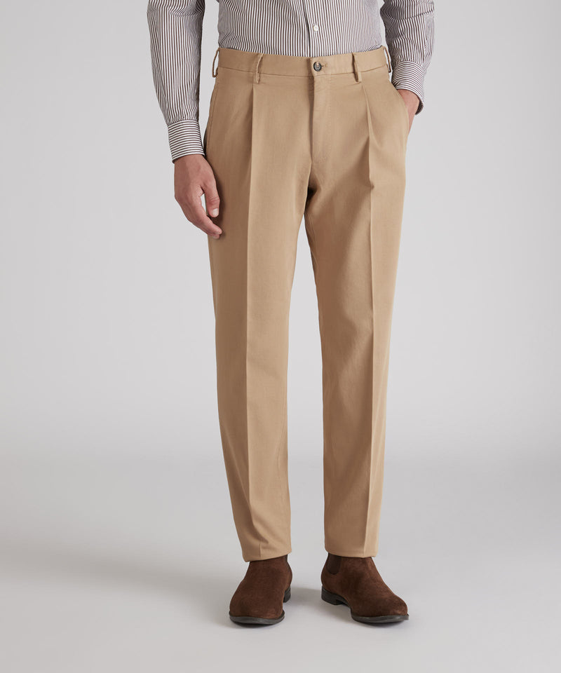 Slowear Pantalone tapered fit in cotone Presa